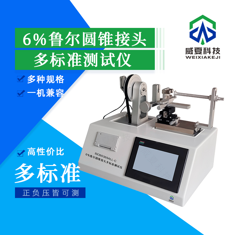 魯爾圓錐接頭綜合測(cè)試儀的檢測(cè)范圍